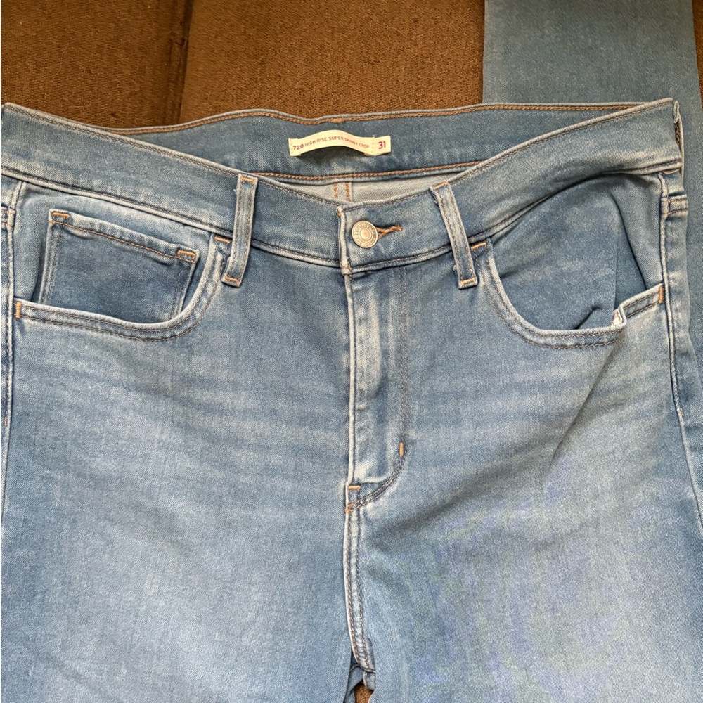 Levi's Classic Light Blue Denim Jeans